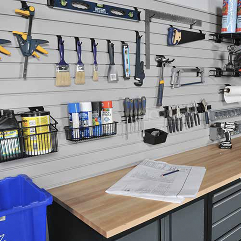 Настенное хранилище Unipower из ПВХ с перегородками, органайзер для стен гаража, панель с перегородками