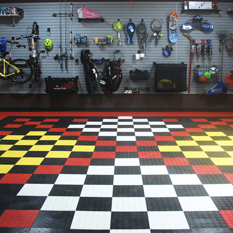 Пластиковый Pp ПВХ блокировки пол плитки настил для хранения в гараже