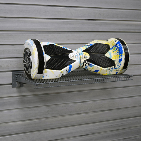 24-дюймовая настенная металлическая полка, гаражная стойка для хранения, держатели из углеродистой стали, полки с перегородками 