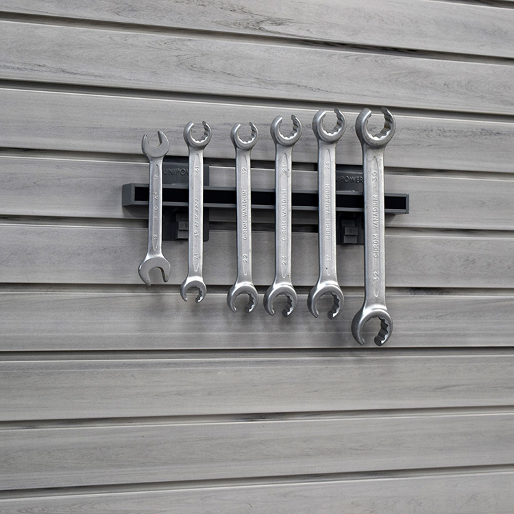 11-дюймовый магнитный держатель из углеродистой стали экономит место для хранения в гараже 