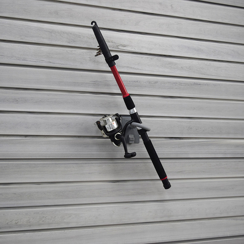 Высококачественный вертикальный металлический органайзер с 1 стойкой для удочек 