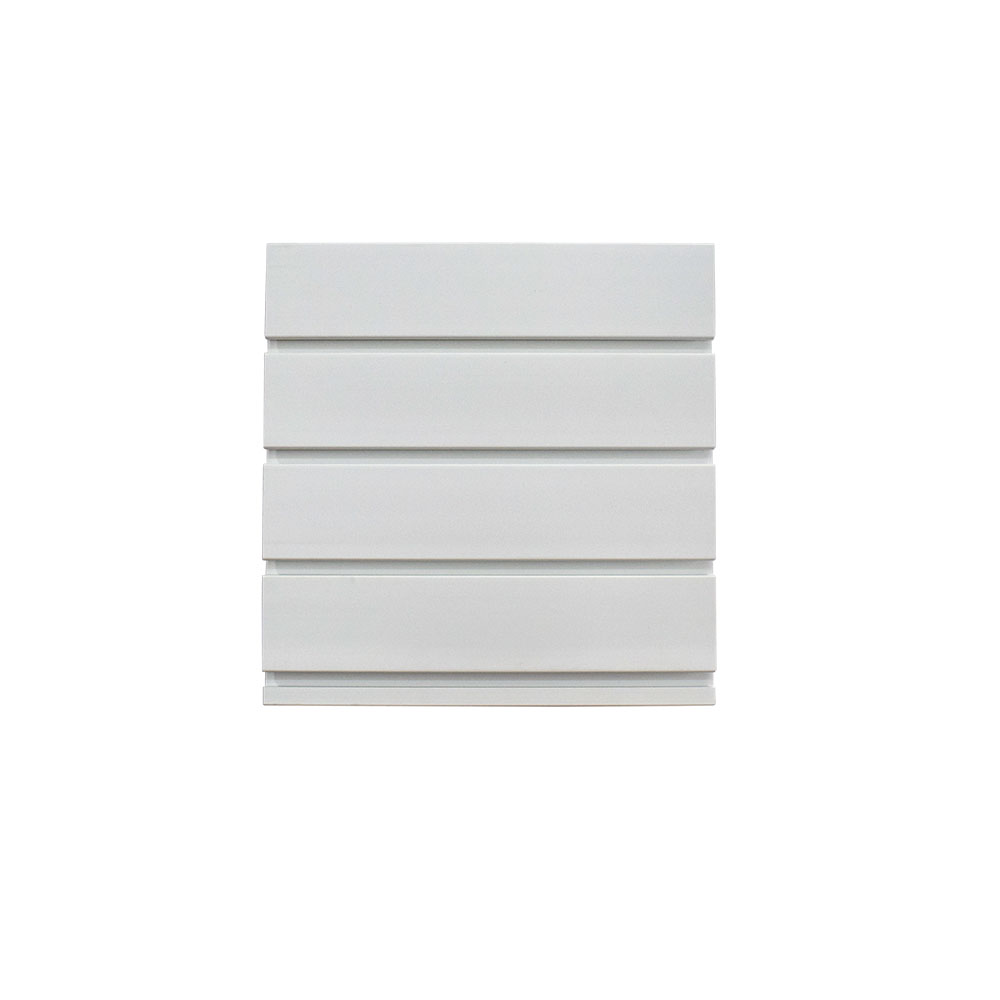 Индивидуальный дисплей Slatboard Slotwall System Panel Гараж сверхмощный ПВХ Slatwall