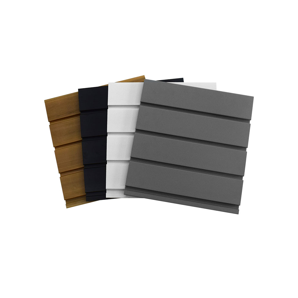 Индивидуальный дисплей Slatboard Slotwall System Panel Гараж сверхмощный ПВХ Slatwall